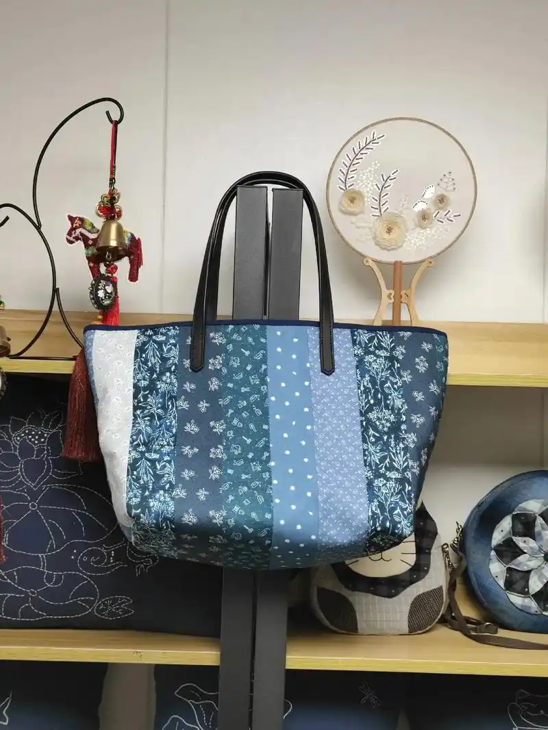 手工diy 托特包 - 抖音