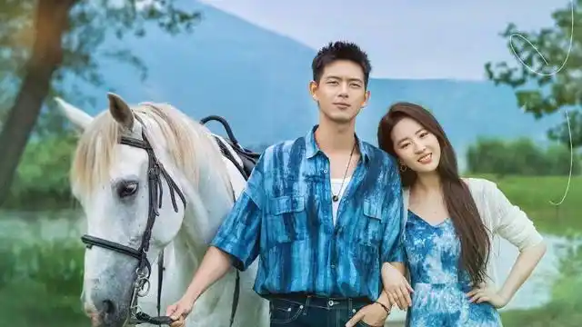 张碧晨去有风的地方取景地随拍,她说刘亦菲是我女神,景美人也美