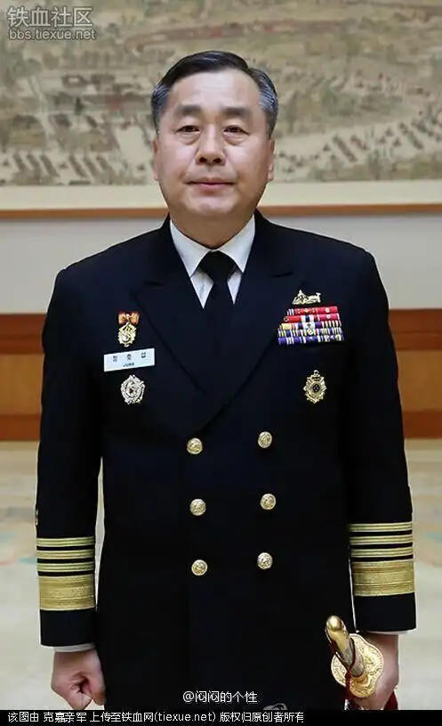 原创管中窥豹韩国海军海军陆战队军服一览