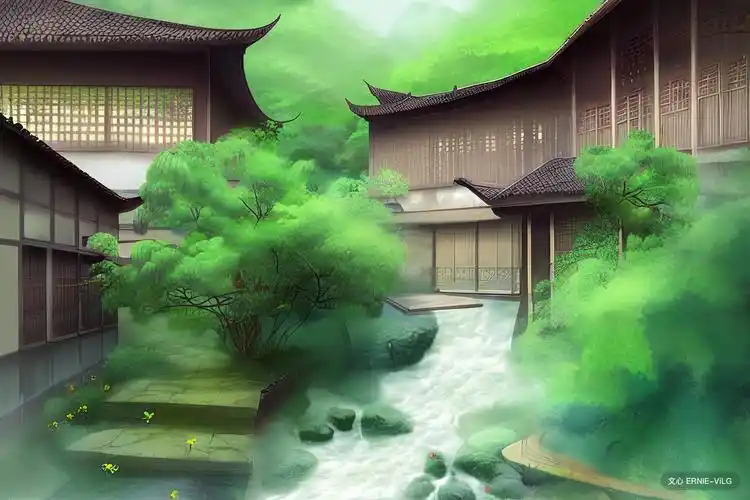 ernie-vilg2023-02-09_绿色,村庄,流水,古风 (2).jpg