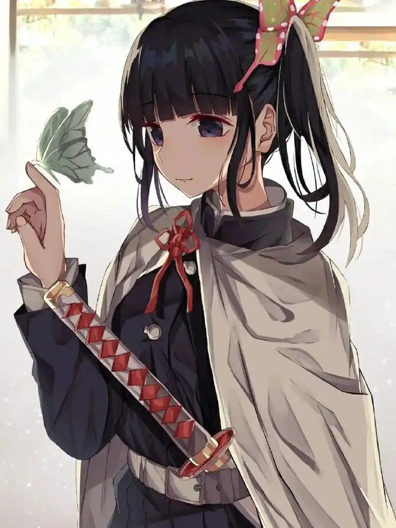 《鬼灭之刃》壁纸:香奈乎专辑,唯一的蝴蝶