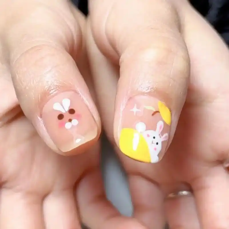 图文伙伴计划 #手绘美甲 - 抖音