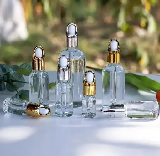 精油瓶子50空瓶毫升高档玻璃精华液化妆品分装瓶美容院调配瓶到优惠券