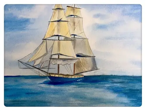 水彩画只是爱好,画给自己.