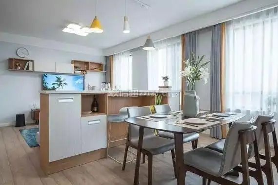 客餐厅一体的房子怎么装修 客厅餐厅一体装修效果图