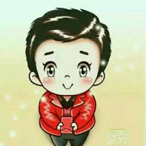 请问有卡通版张国荣的照片吗