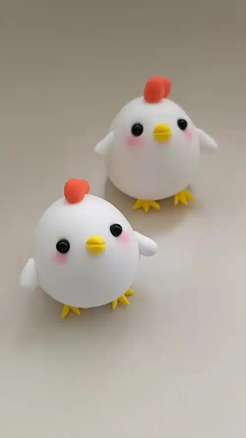 粘土教程十二生肖小鸡