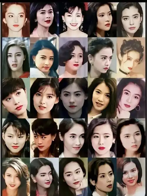 香港美女明星大合集