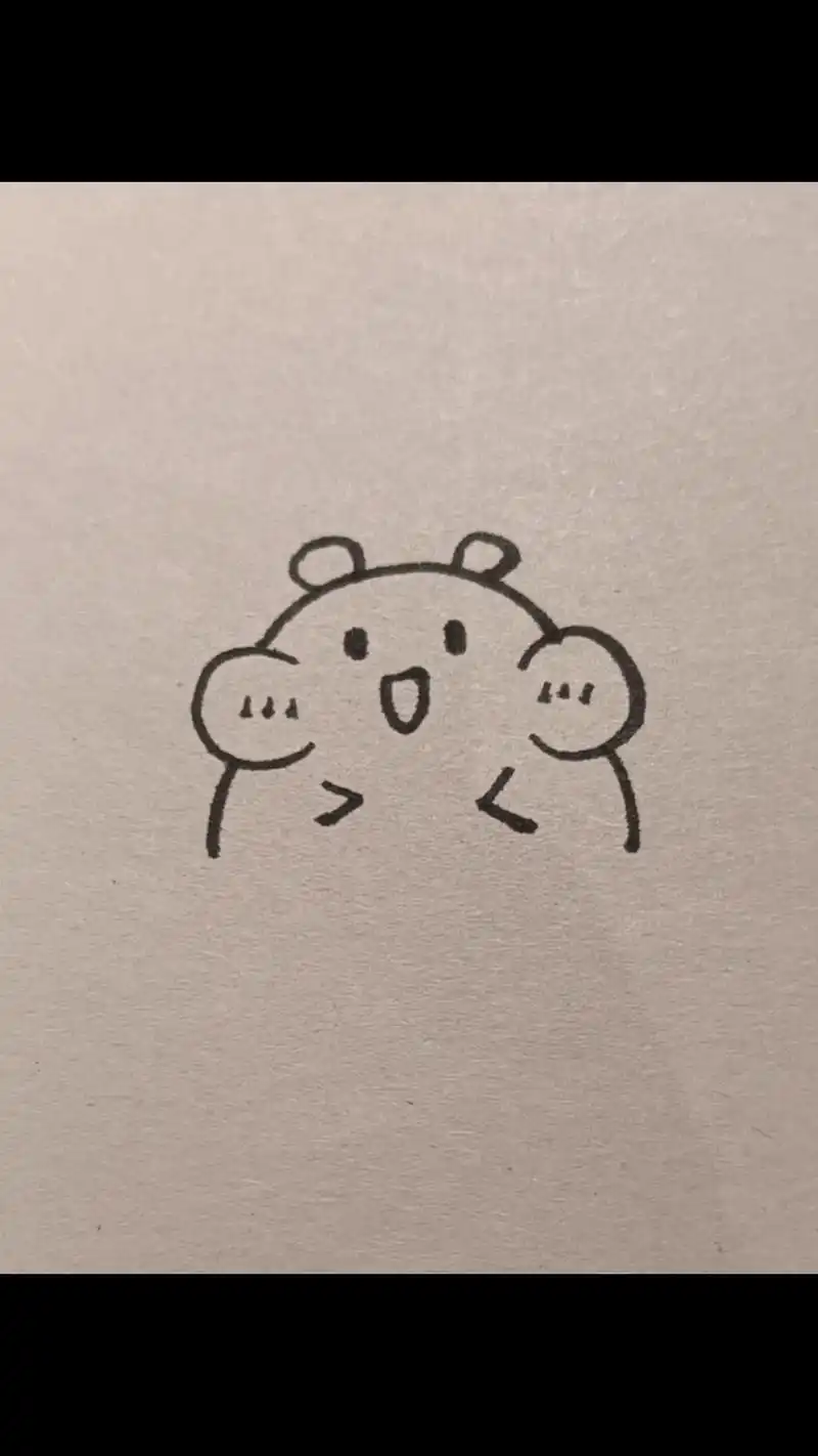 让我看看是谁还没有可爱小松鼠.#简笔画 #一起学画画 #画画 - 抖音