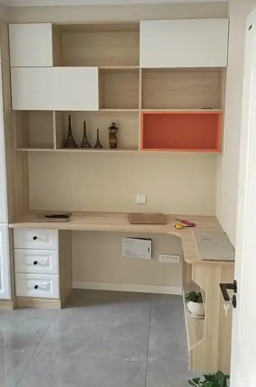 房屋电脑桌书柜效果图欣赏