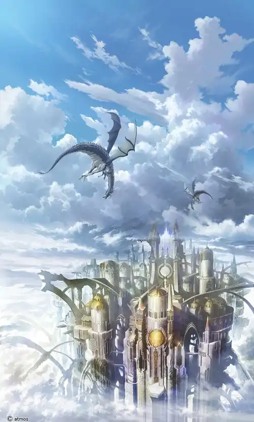 天空中の城 绘师:アトモス 本作品pixiv id= 63699491