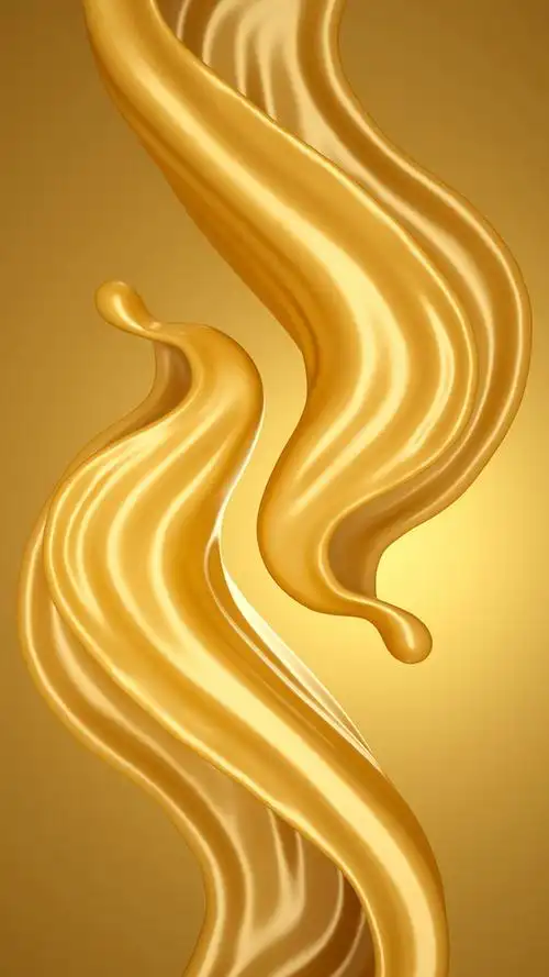 就属你离谱从qq中冰转采于2021-06-01 10:13:34金色绸缎织物3d渲染