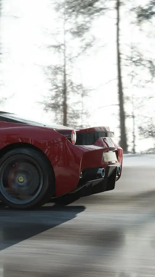 法拉利458 #地平线4 #汽车摄影 #游戏风景 #超跑 # - 抖音