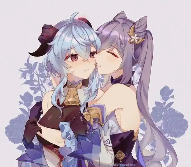 原神 #原神美图 #又甘又刻 #刻晴 #甘雨 - 抖音