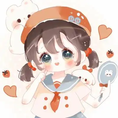 可爱萌q版女生专属卡通头像118张_女生动漫头像_头像屋