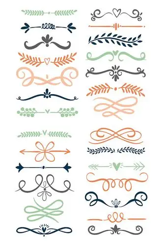 植物装饰花边图片-植物装饰花边素材下载-众图网