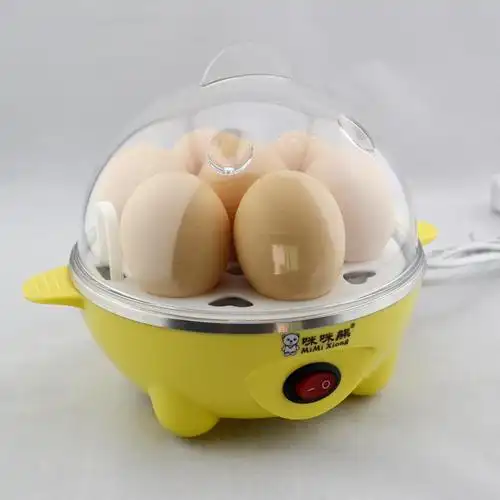 厂家咪咪熊煮蛋器 七个蛋不锈钢蒸蛋器可批发混家礼品小家电
