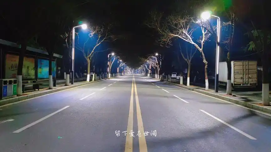 带你欣赏凌晨3点的马路,寂静祥和而美好!