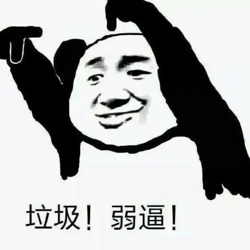 垃圾!弱逼!表情包 - 日常表情包