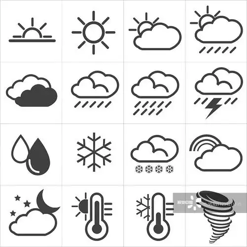 天气图标