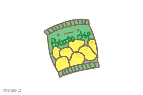 可爱小零食简笔画教程