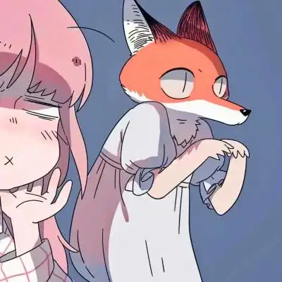 cp情侣头像一人一半动漫