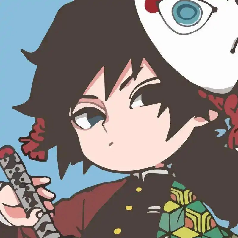 《鬼灭之刃》九柱q版头像 图片来源于网络转载～ #动态宠粉计划# #鬼