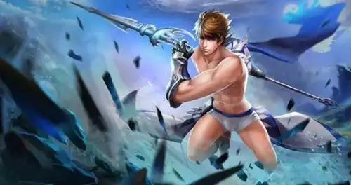 一下衣服裤子被p掉也阻挡不上我耍帅的姿势~wuli诗仙李白这腹部肌肉,1