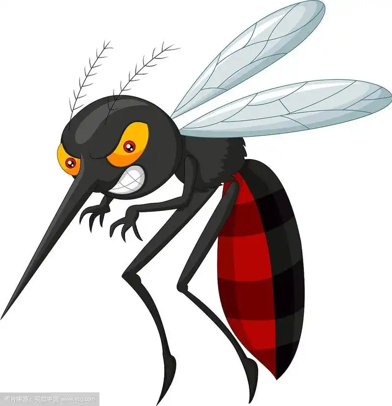 愤怒的蚊子卡通