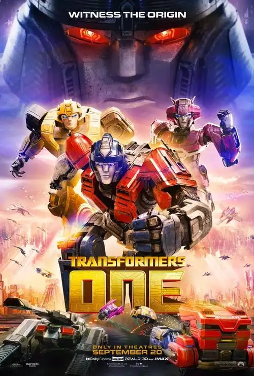 transformers one 变形金刚:起源,两款新海报公布#变形金刚