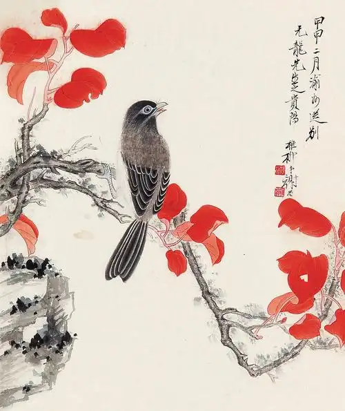 【工笔花鸟 镜片 设色纸本】拍卖品_图片_价格_鉴赏_绘画_雅昌艺术品