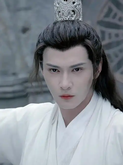 徐正溪古装白衣之雪景空