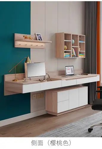 逸家伴侣电脑桌8-d3新 逸家伴侣北欧简约卧室书桌翻盖梳妆台组合一体