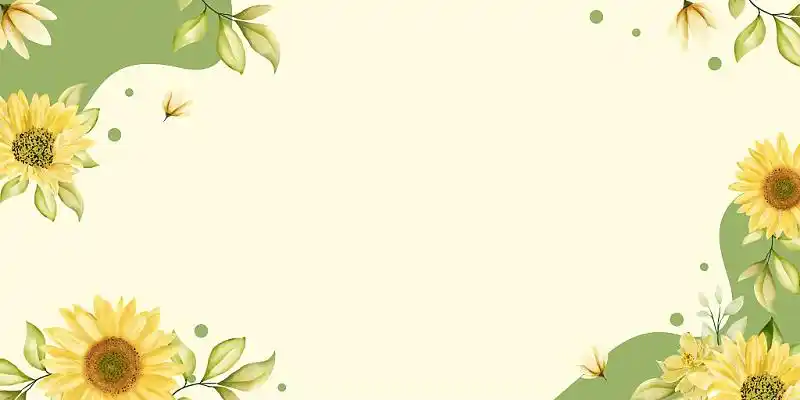 黄色花背景图片