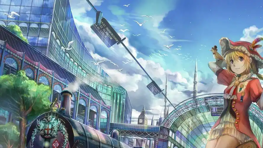 动漫,女孩,壁纸