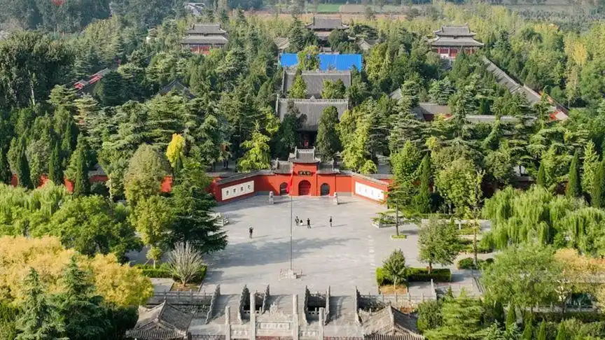 航拍第一古刹白马寺-旅游视频-搜狐视频