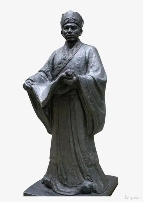 古人画像蔡伦png素材透明免抠图片-动植人物