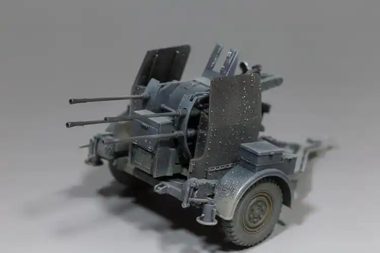 轴心国组-1/35田宫35091flak38型20mm四联高射炮-100%-2015.07.13 -