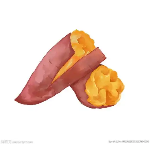 手绘红薯插画素材设计图__卡通设计_广告设计_设计图库_昵图网nipic.