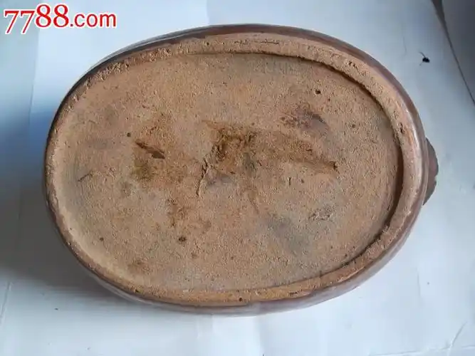 清代紫金釉刻花虎子_酱釉瓷/紫金釉_坤都河文化【7788收藏__收藏热线