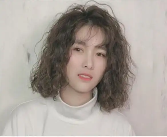 大玉米烫和小玉米烫发型图片