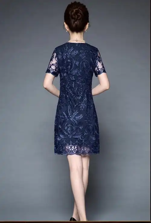 喜婆婆婚宴时尚礼服夏装五一参加新娘婚礼妈妈礼服装春夏喜庆结婚母亲