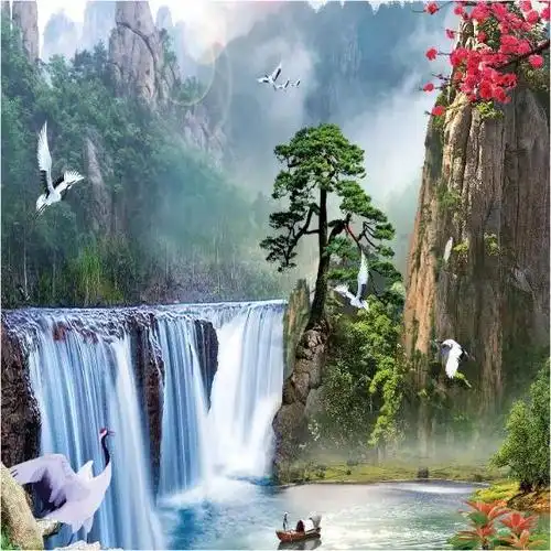 山水系列微信头像,人间仙境,简直太美了