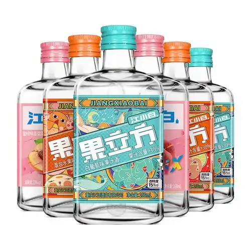 江小白蜜桃葡萄味168ml*6微醺果酒水批发整箱聚餐女生酒官方正品