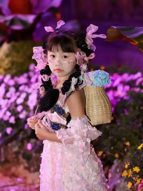 旅拍 宝宝民族服饰写真照 美丽的童年 哈尼 外景拍摄出门一 - 兑趑