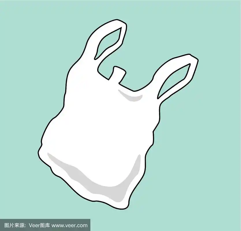 塑料袋图标矢量