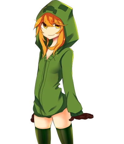 我的世界苦力怕萌