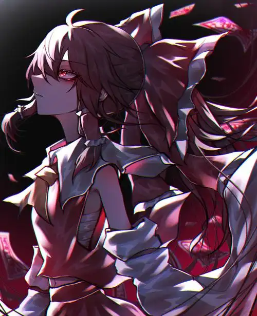 博丽灵梦_东方_东方 - 插画世界