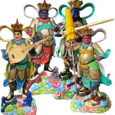 四大像八大金刚像哼哈二将像树脂玻璃钢善缘佛像厂