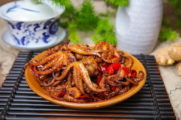 来到香辣的酱爆八爪鱼吧!超入味超q弹超下饭